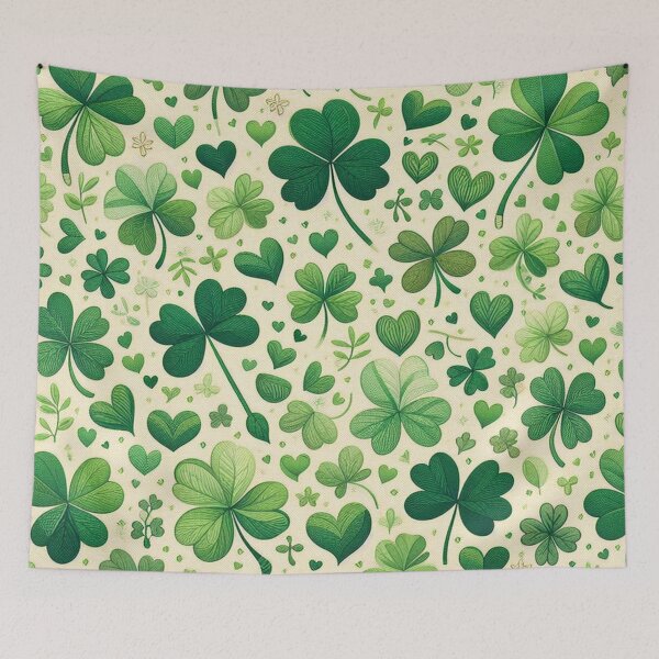 Item preview, Heartfelt Clover Fabric Collection designed and sold by Rui Fernandes.