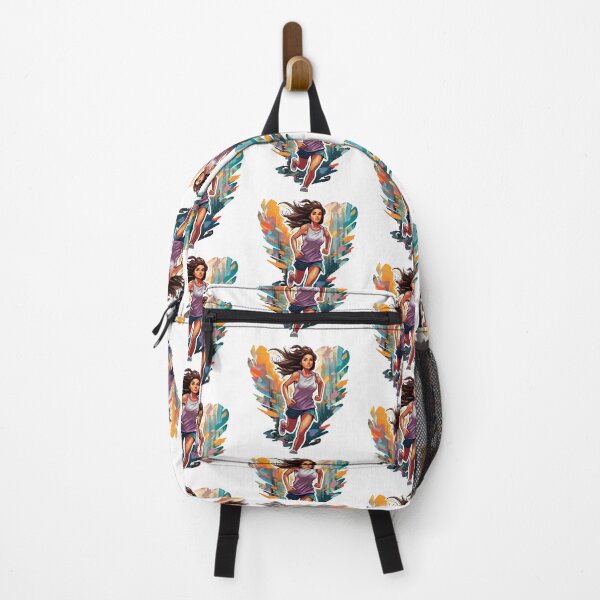 Item preview, Rainbow Marathon Runner girl designed and sold by Anbe_design.