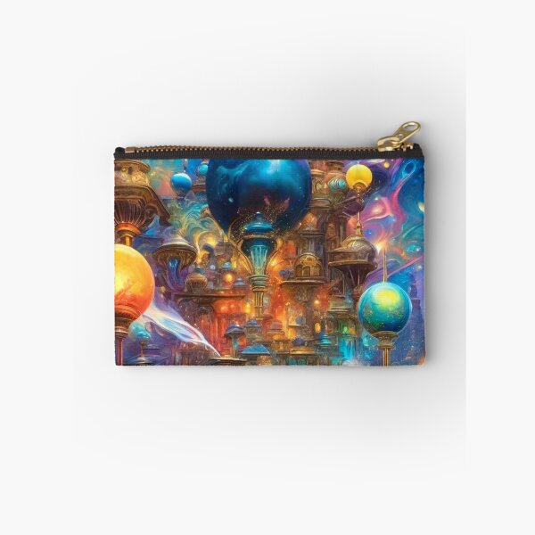 Item preview, Surreal Floating Dimensional City - Surreal Fantasy Art concept designed and sold by Delerat7.