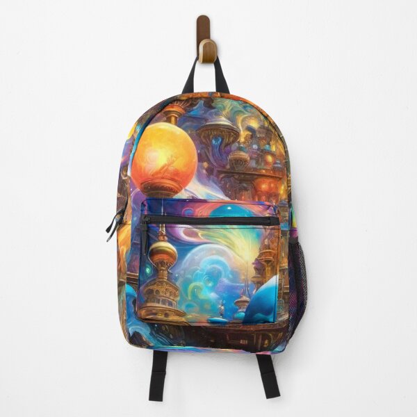 Item preview, Surreal Floating Dimensional City - Surreal Fantasy Art concept designed and sold by Delerat7.