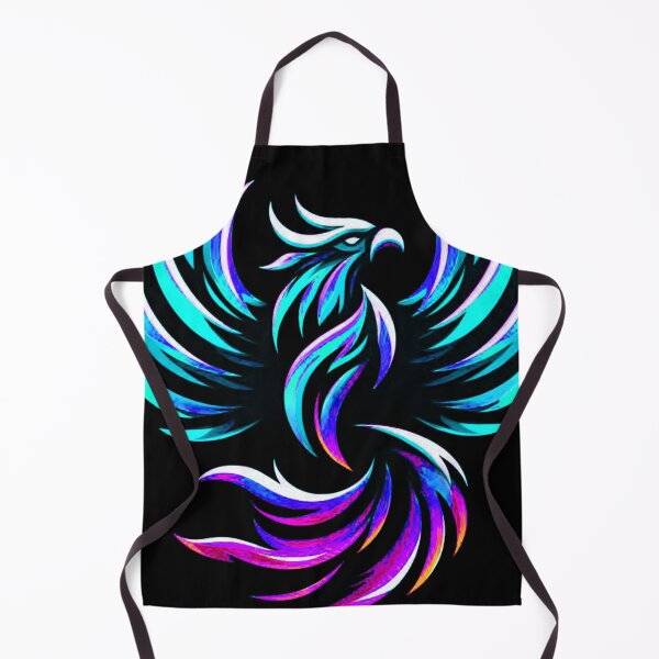 Item preview, Phoenix blue and purple for black tees and other products designed and sold by ArtyApe.