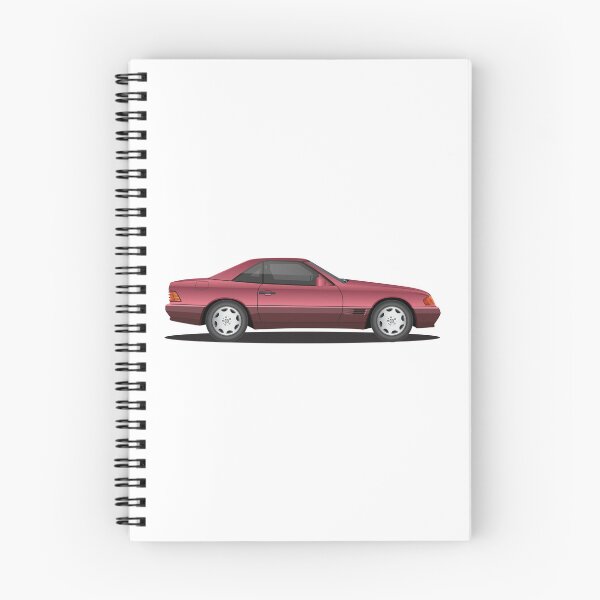 Item preview, R129 SL Car Art Burgundy designed and sold by ed-designs.