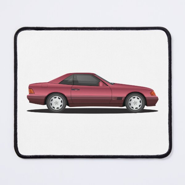 Item preview, R129 SL Car Art Burgundy designed and sold by ed-designs.