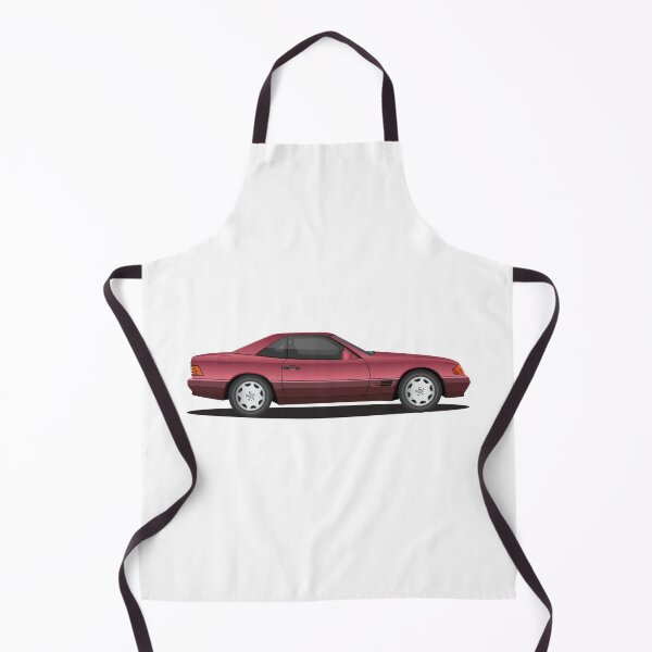 Item preview, R129 SL Car Art Burgundy designed and sold by ed-designs.