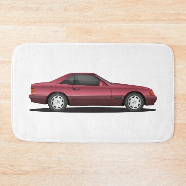 Item preview, R129 SL Car Art Burgundy designed and sold by ed-designs.