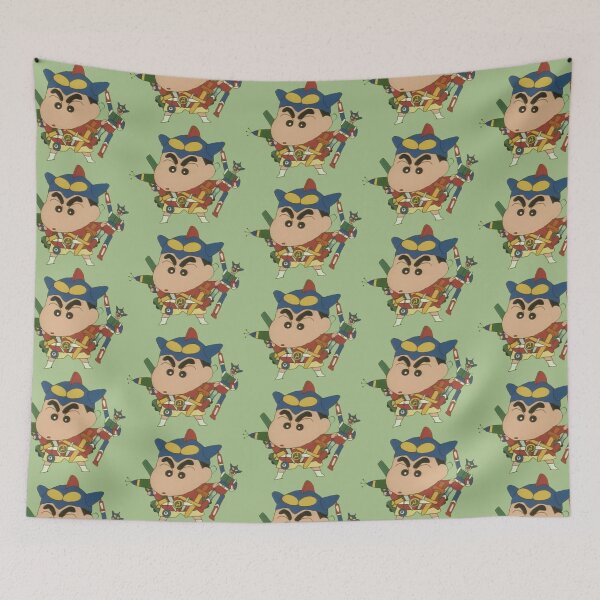 Item preview, Action Kamen Shin Chan (Green) designed and sold by SenpaiSquad.
