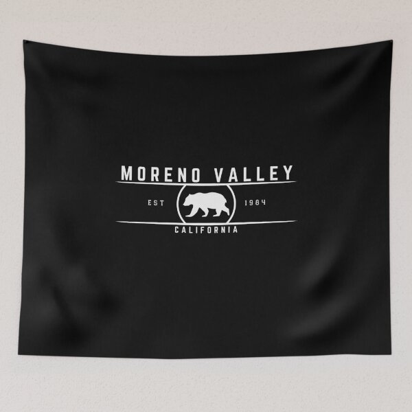 Item preview, Moreno Valley California Retro Style designed and sold by RetroPrintsUS.