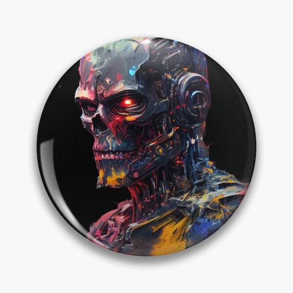 Item preview, Neon Nexus - Cybernetic Visionary designed and sold by ColorsOfCulture.