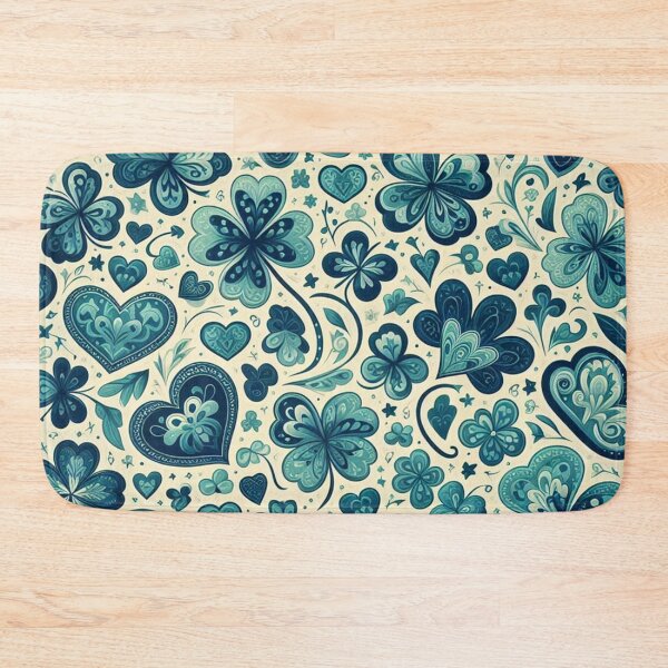 Item preview, Tiny Hearts & Verdant Clovers Fabric Harmony designed and sold by Rui Fernandes.