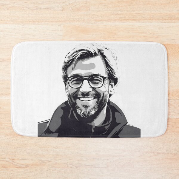 Artikelvorschau, Monochromatische Lächelnkunst von Jürgen Klopp entworfen und verkauft von Lufka.