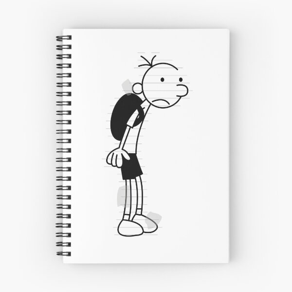 Item preview, Greg Heffley - Diary Of A Wimpy Kid / Greg's Diary designed and sold by Necronder.