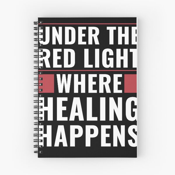 Item preview, Under The Red Light Healing Happens RLT designed and sold by BlueBerry-Pengu.