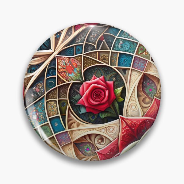 Item preview, Hyperbolic Flower designed and sold by MaxEntropyArt.