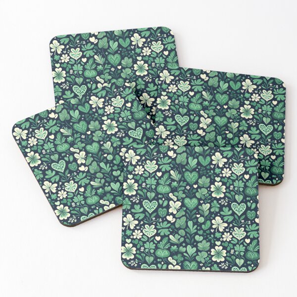 Item preview, Tiny Hearts & Verdant Clovers Fabric Harmony designed and sold by Rui Fernandes.