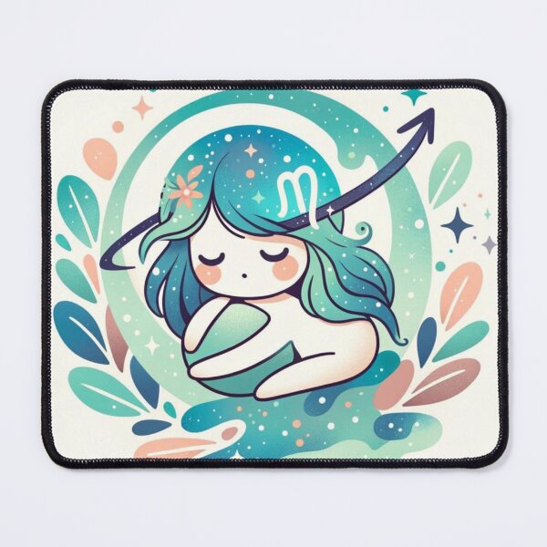 Item preview, Virgo: The Diligent Star Cartographer designed and sold by ZodiBlend.