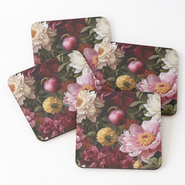 Item preview, Vintage Hyper Realistic Illustration Painting of Marigolds Seamless Pattern designed and sold by SourHeadPattern.