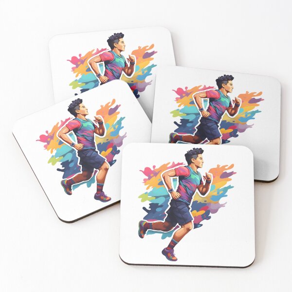 Item preview, Rainbow Marathon Runner designed and sold by Anbe_design.