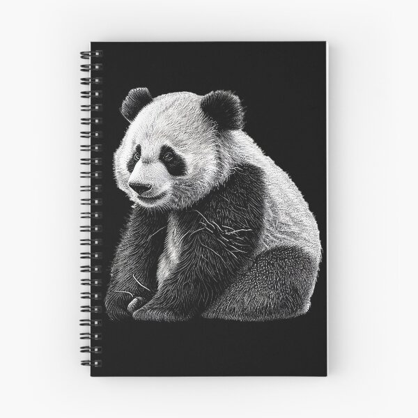 Item preview, Panda Essence - Monochrome Majesty designed and sold by ColorsOfCulture.