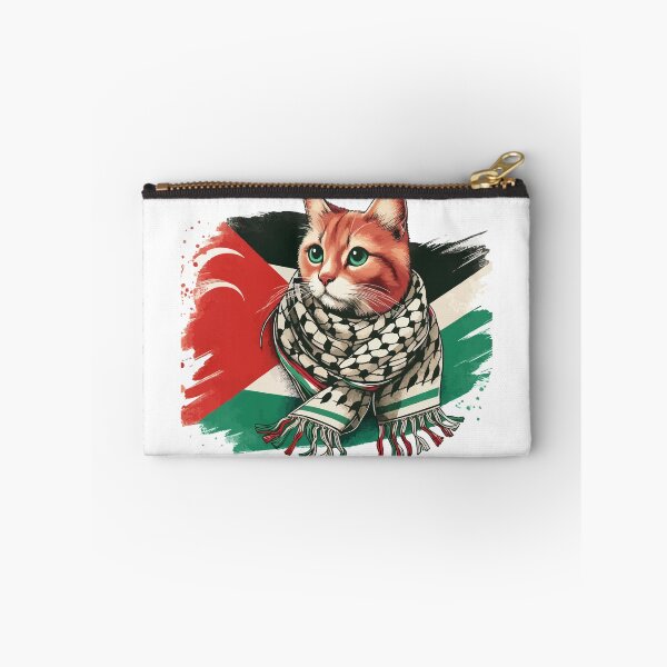 Item preview, Palestine Cat With Scarf designed and sold by Riv9.