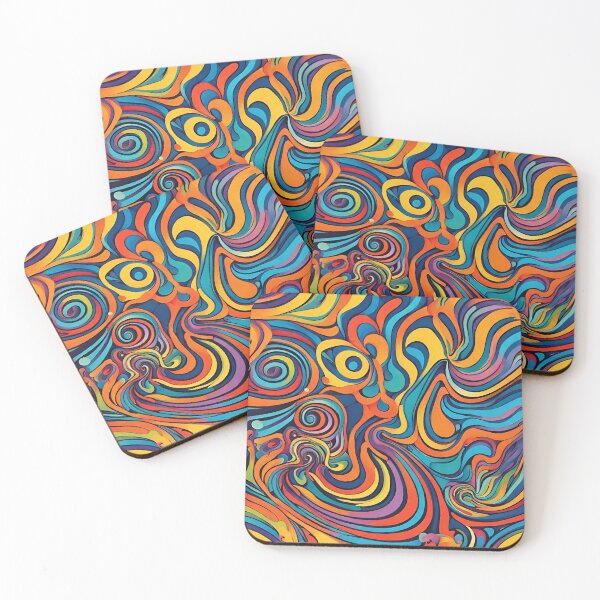 Item preview, "Psychedelic Swirls"  designed and sold by ARCPrintables.