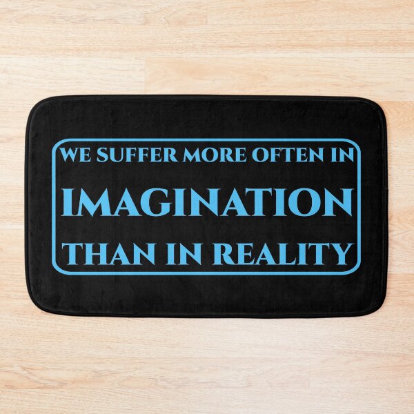 Item preview, Stoic Seneca Quote Suffer More Often In Imagination designed and sold by StoicStreet.