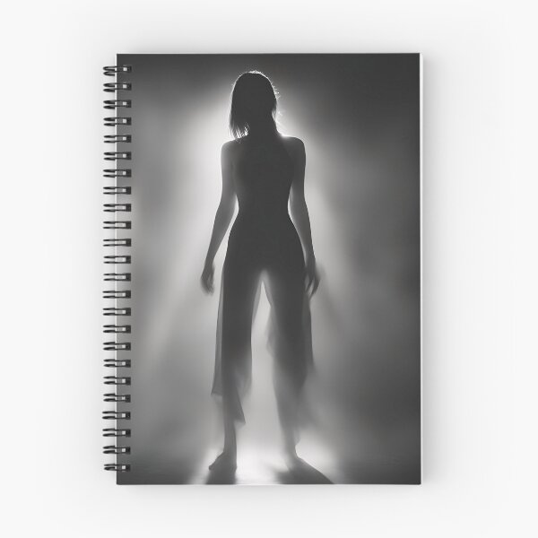 Item preview, Black and white photograph of a mysterious woman designed and sold by Working-Woman.