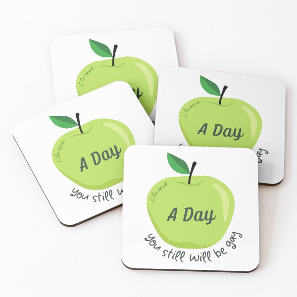 Item preview, An Apple A Day You still will be Gay designed and sold by trendingatees.
