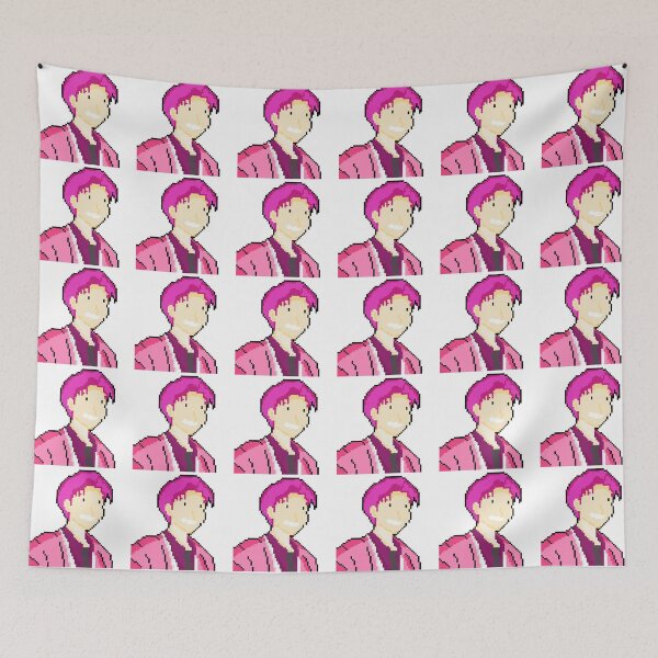 Item preview, Pixel art of man in anime designed and sold by Myartgood.