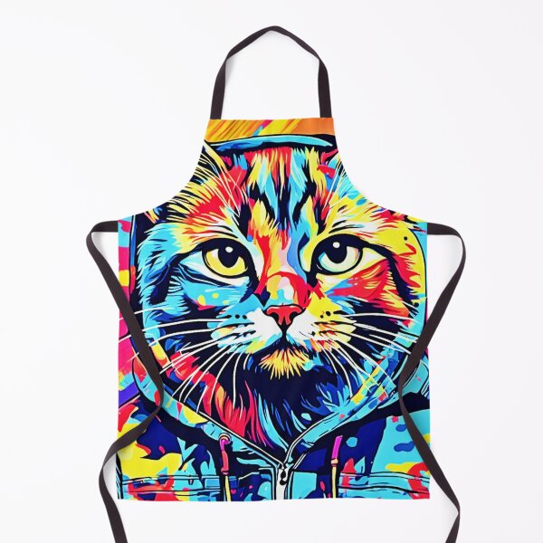 Item preview, Feline Finesse: Best Cat Paint Art for Print designed and sold by Health And Fitness Posts e-Store.