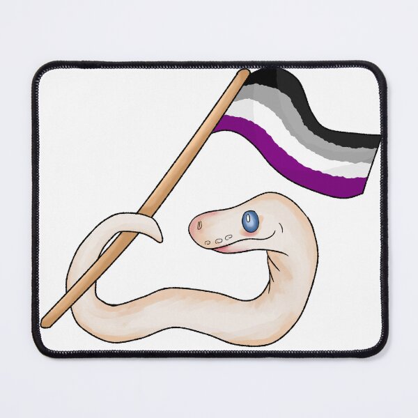 Item preview, Ball Python Pride! [Leucistic Morph, Asexual] designed and sold by Quirkball.
