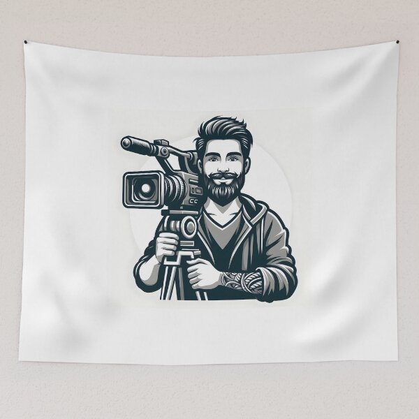 Item preview, I am professional videographer and i am passionate  designed and sold by vectorillus.