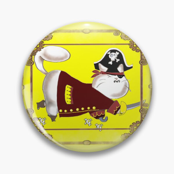 Item preview, Cat #12 Pirate King designed and sold by Hiidenna.