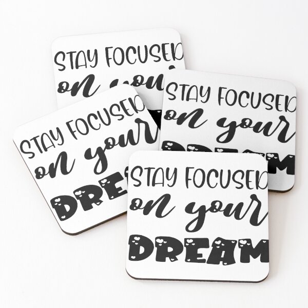 Item preview, Stay Focused on your Dream designed and sold by Funky  Fibers.