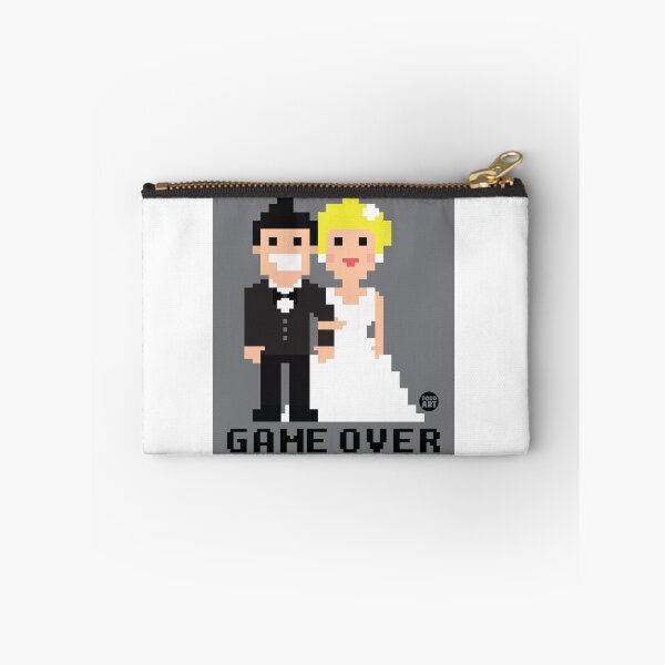 Item preview, GAME OVER WEDDING sticker designed and sold by TODD GOLDMAN.