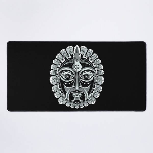 Item preview, Tribal African masks. Interesting ethnic headdress. Many ethnic writing symbols. Rock paintingEthnic ritual masks of the ancient Inca tribe. designed and sold by MagelliShop.