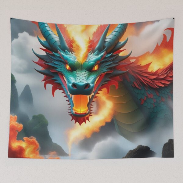 Item preview, Flaming Dragon designed and sold by PanoramicVistas.