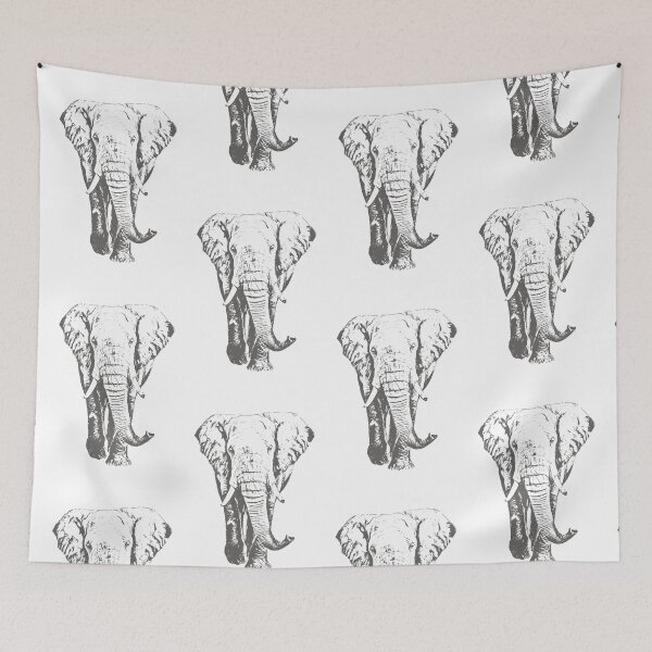 Item preview, African Elephant  designed and sold by rossartstudio.