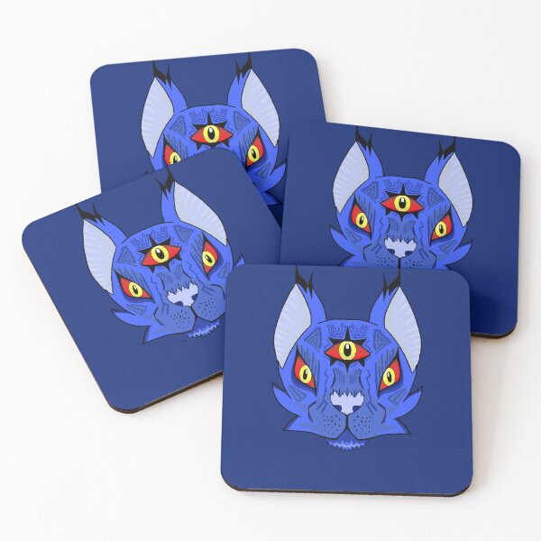 Item preview, The Psychic Beast [Blue] designed and sold by Quirkball.