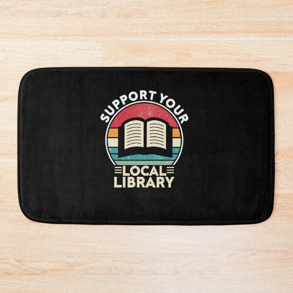 Item preview, Support your local library vintage designed and sold by AdelDa19.