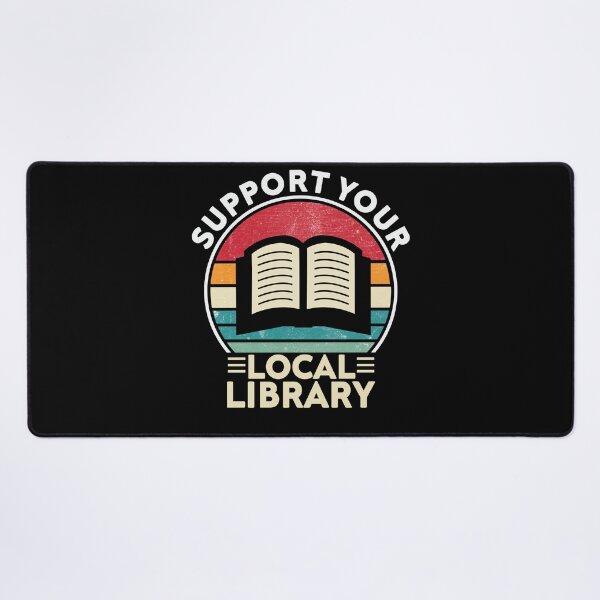 Item preview, Support your local library vintage designed and sold by AdelDa19.
