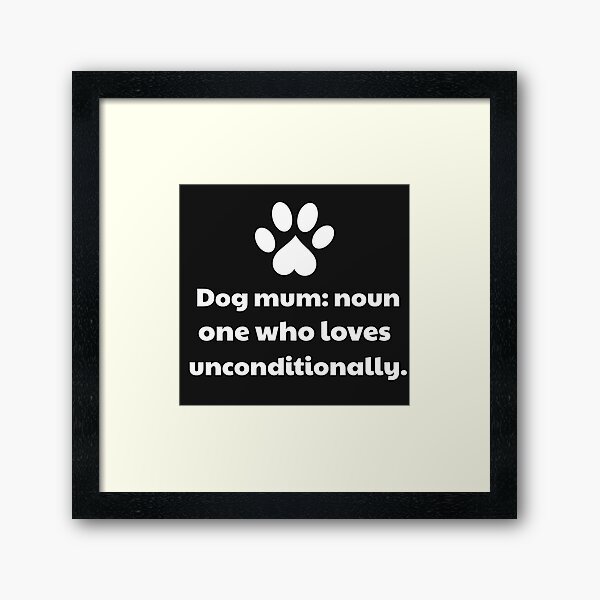 Artikel-Vorschau von Hundemama, bedingungslose Liebe – Doglover, designt und verkauft von VanityVibes.