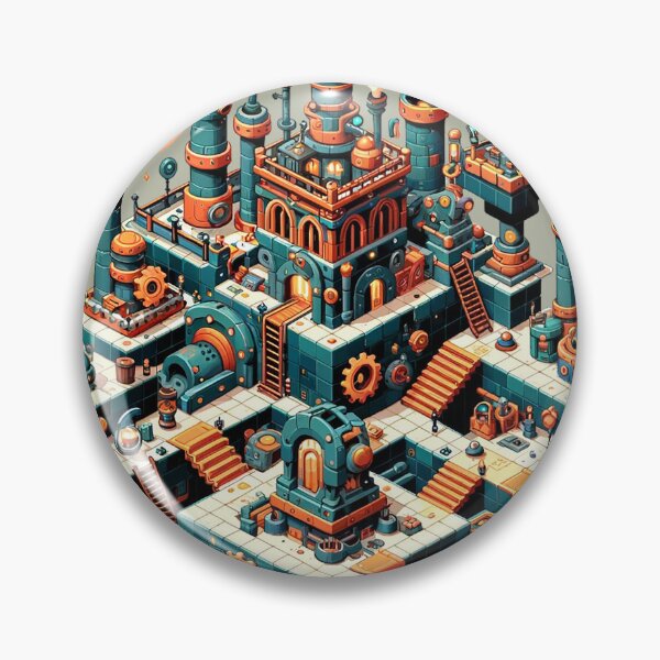 Item preview, Isometric Mech Dungeon designed and sold by tatturflagg.