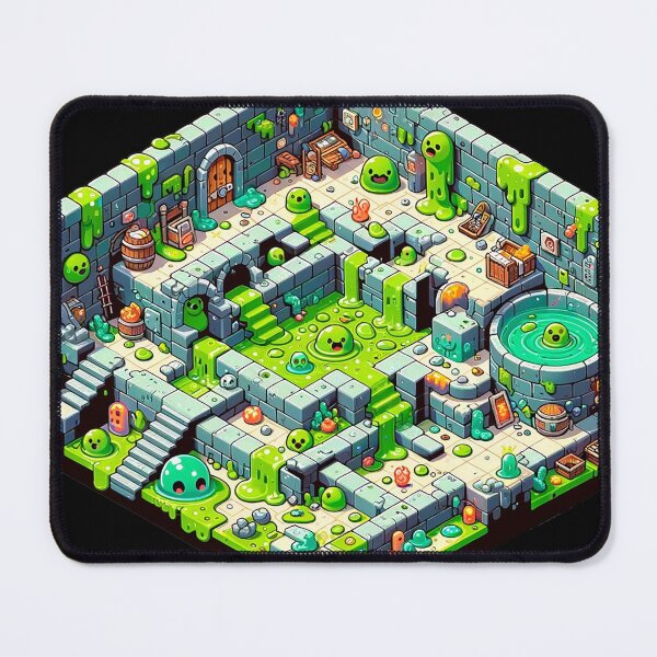 Item preview, Isometric Slime Dungeon designed and sold by tatturflagg.