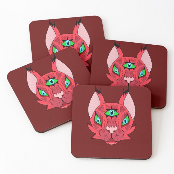 Item preview, The Psychic Beast [Red] designed and sold by Quirkball.