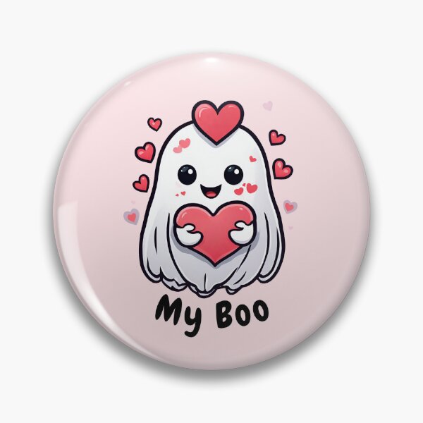 Item preview, Lindo fantasma My Boo Día de San Valentín designed and sold by PixelsNonstop.