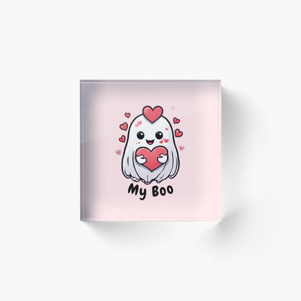 Item preview, Lindo fantasma My Boo Día de San Valentín designed and sold by PixelsNonstop.