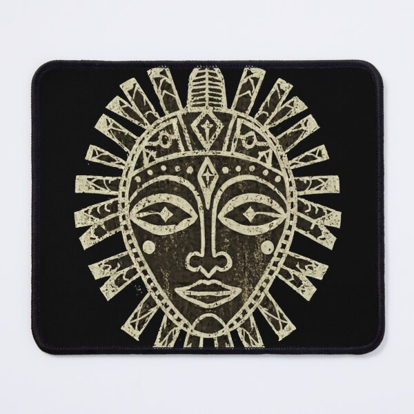 Item preview, Tribal African masks. Interesting ethnic headdress. Many ethnic writing symbols. Rock paintingEthnic ritual masks of the ancient Inca tribe. designed and sold by MagelliShop.