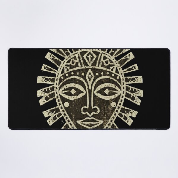 Item preview, Tribal African masks. Interesting ethnic headdress. Many ethnic writing symbols. Rock paintingEthnic ritual masks of the ancient Inca tribe. designed and sold by MagelliShop.