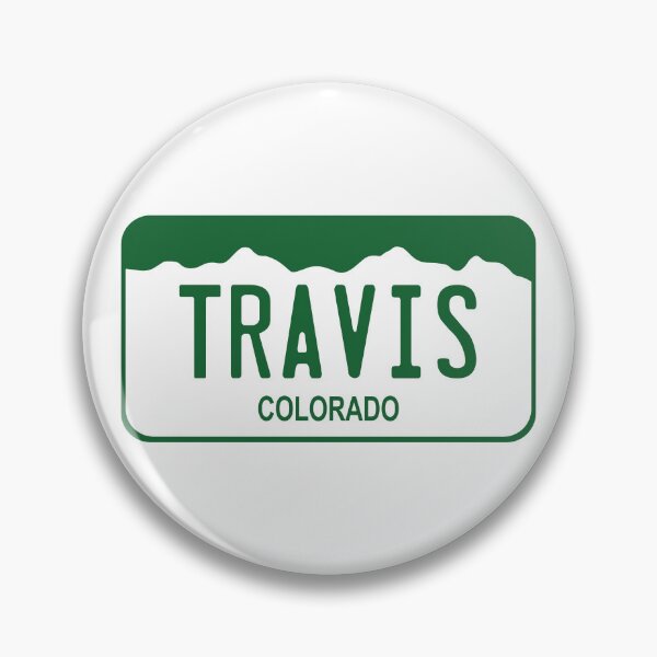 Item preview, Colorado License Plate - Travis designed and sold by rracheell.