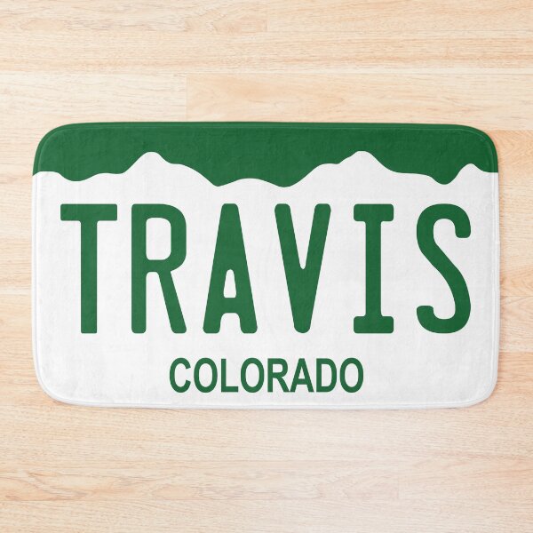 Item preview, Colorado License Plate - Travis designed and sold by rracheell.